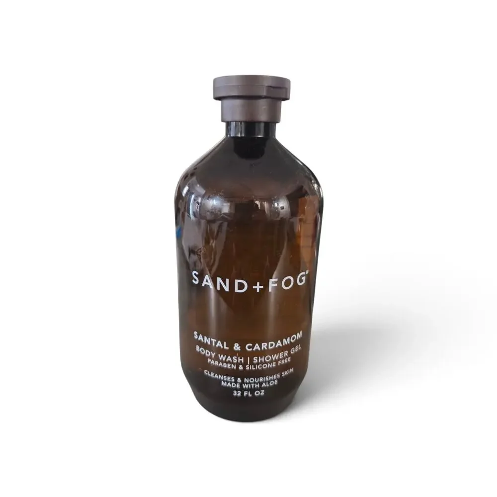 Sand + Fog SANTAL + CARDAMOM Body Wash Shower Gel 32 oz.